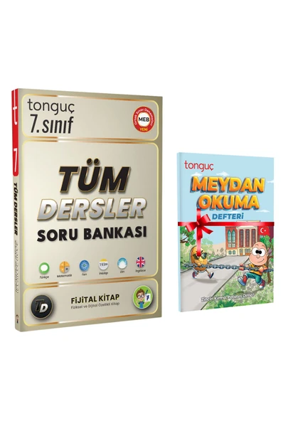 Tonguç Yayınları 7. Sınıf Tüm Dersler Soru Bankası MEYDAN OKUMA DEFTERİ HEDİYELİ