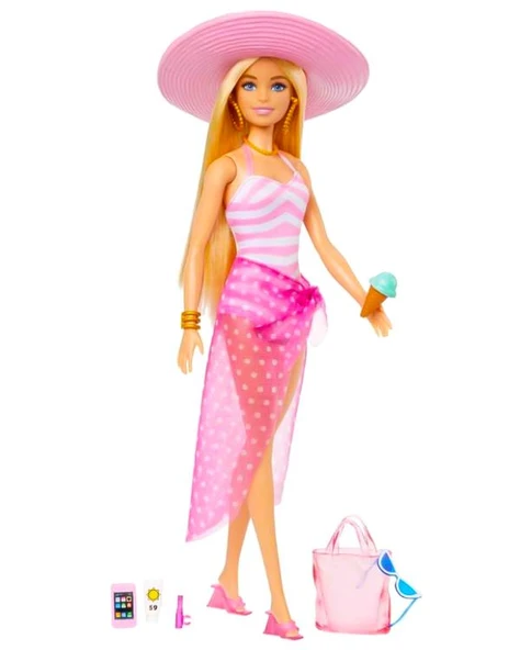 Mattel Barbie Plaj Günü Oyun Seti HPL73 - Resim 3