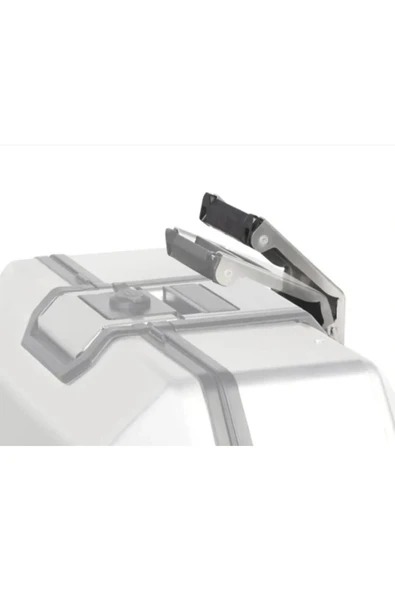 Shad Motosiklet Çanta - Topcase - Tr-55 Motosiklet Metal Arka Çanta Titanyum - 5