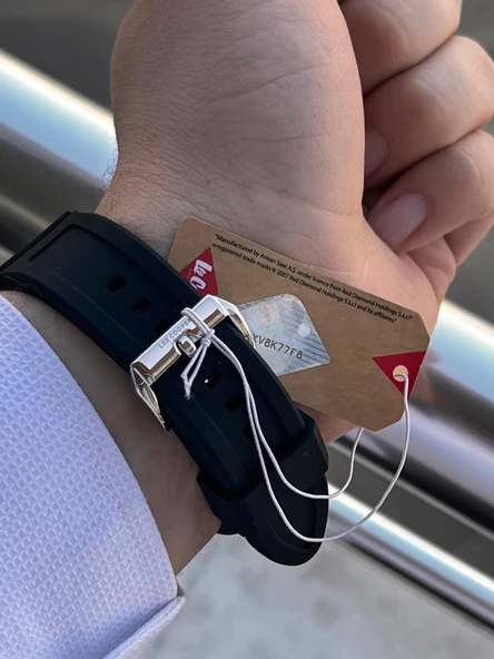 Lee Cooper Silikon Kordon İç Fonksiyonları Aktif 5 Atm Suya Dayanıklı Erkek Kol Saati ELC.08170.351 - Resim 5