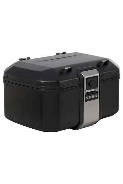 Shad Motosiklet Çanta - Topcase - Terra Tr55 Alüminyum Çanta Siyah Black
