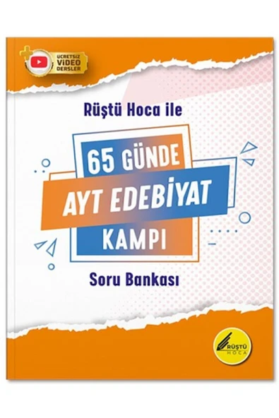 Rüştü Hoca Ile 65 Günde Ayt Edebiyat Video Kamp Ders Notları Ve Soru Bankası (2 KİTAP) - - Resim 2