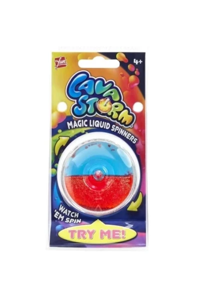 Fun Lava Storm Magic Liquid Spinners Asst - 2