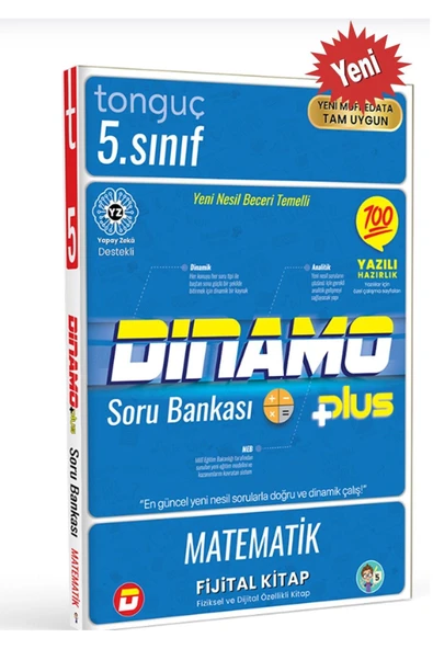Tonguç Yayınları 5. Sınıf Matematik Dinamo Soru Bankası ürün görseli 1