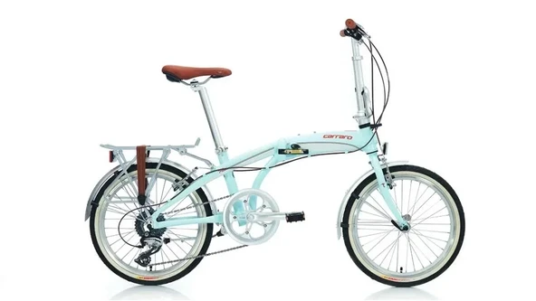 CARRARO FLEXI CLASSICO KATLANIR BİSİKLET 320H V 20 JANT 8 VİTES  PASTEL YEŞİL BEYAZ KIRMIZI YEŞİL ürün görseli 1