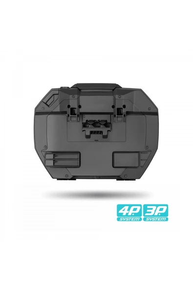 Shad Motosiklet Çanta - Topcase - Shad Sh38X Yan Çanta Seti Expandable Genişleyebilir Carbon 38Lt - 7