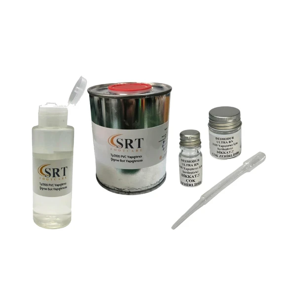 SRTFOOTCARE TP3100 PVC Yapıştırıcı ve DESMODUR ULTRA RN Sertleştirici (Şişme Bot Yapıştırıcısı) ürün görseli
