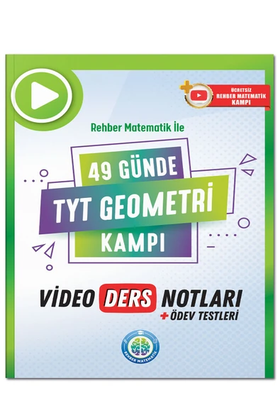 REHBER MATEMATİK YAYINLARI 49 Günde Tyt Geometri Video Ders Notları