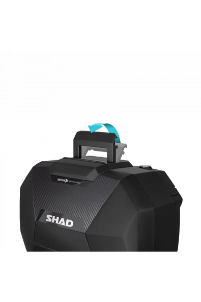Shad Motosiklet Çanta - Topcase - Shad Sh38X Yan Çanta Seti Expandable Genişleyebilir Carbon 38Lt - 6