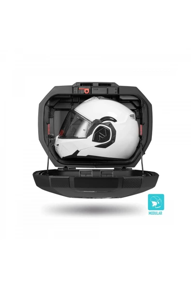 Shad Motosiklet Çanta - Topcase - Shad Sh38X Yan Çanta Seti Expandable Genişleyebilir Carbon 38Lt - 8