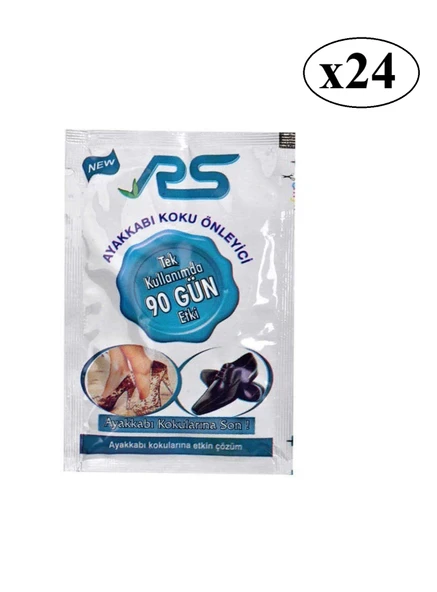 Vera Ayakkabı Koku Önleyici Toz 24 Adet