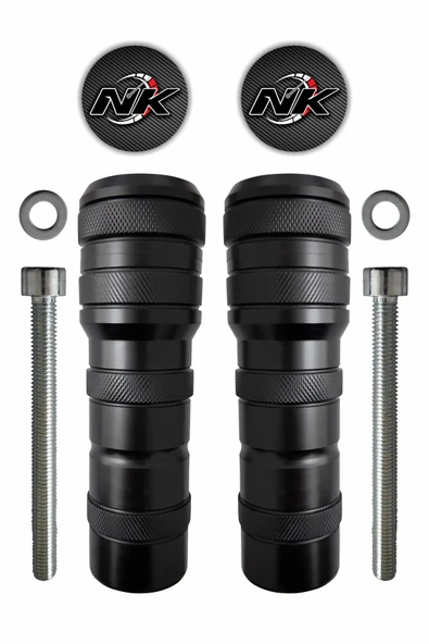 NKMOTORS SYM Jet 14 2017-2024 Uyumlu Egzoz Koruma Takozu - 6