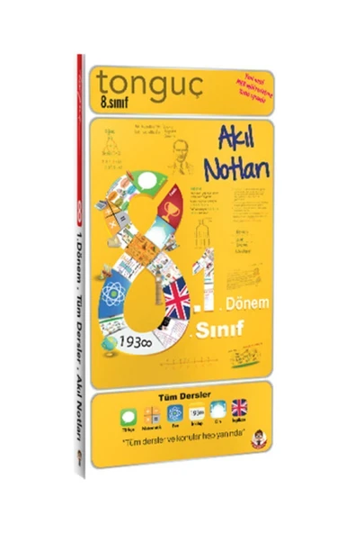 Tonguç Akademi 8. Sınıf 1. Dönem Akıl Notları