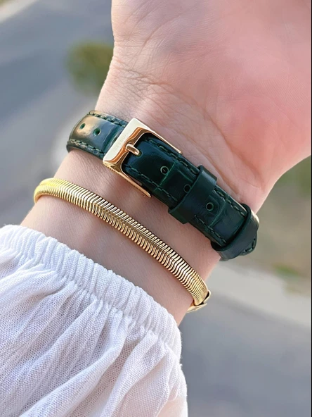 Lee Cooper Deri Kordonlu 3 Atm Suya Dayanıklı 2 Yıl Garantili Kadın Kol Saati BLC08191.175 - Resim 3