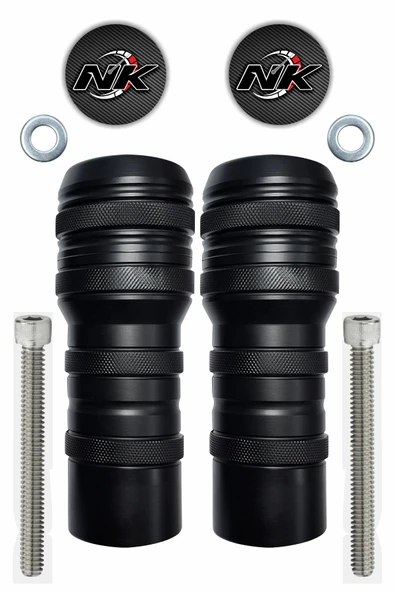 NK MOTORS Yamaha R25 2015-2018 Uyumlu Motor Koruma Takozu - 5