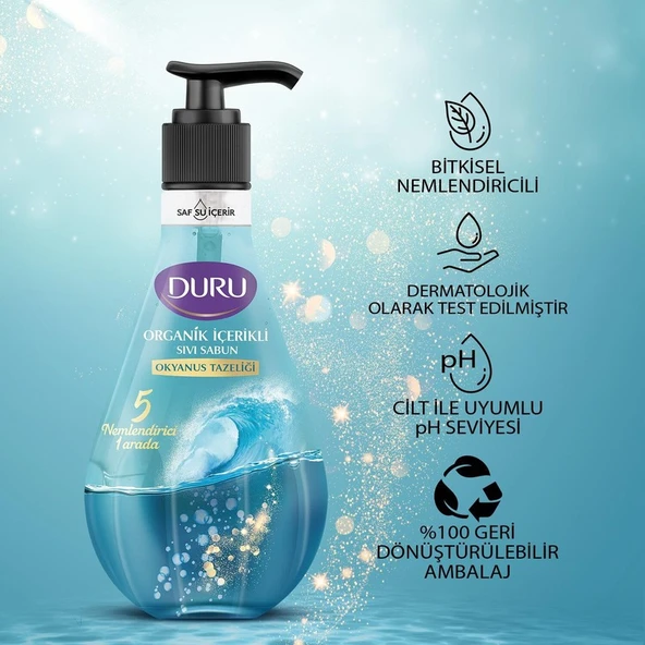 Activex Duru Sıvı Sabun Okyanus 500 ml x 3 Adet - Resim 2