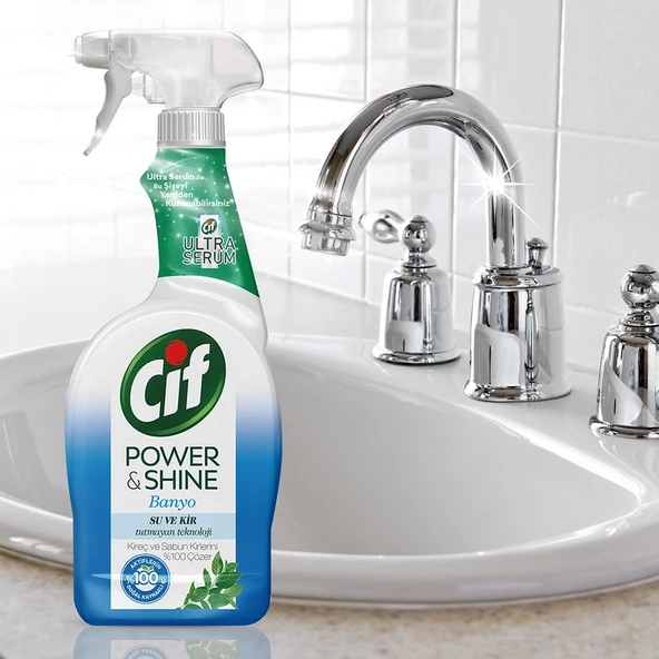 Cif Power&Shine Mutfak 750 ml + Cif Power&Shine Banyo 750 ml - Resim 4
