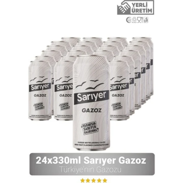 Sarıyer Gazoz 330 ml x 24'lü ürün görseli