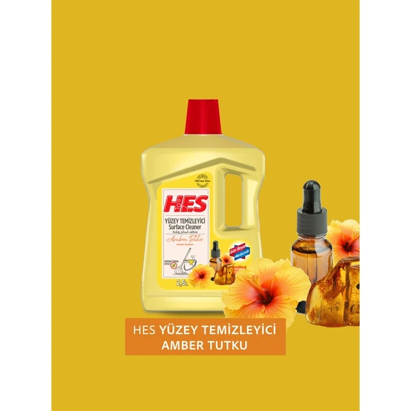 Hes Yüzey Temizleyici Amber 2, 5 Lt - Resim 4