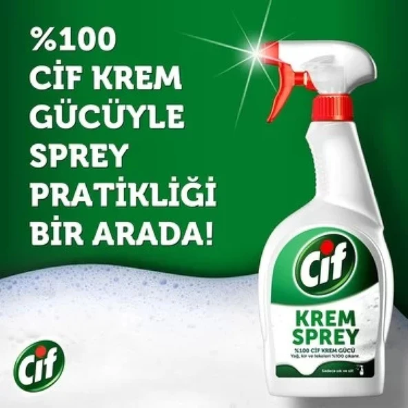 Cif Krem Sprey 750 ml - Resim 2