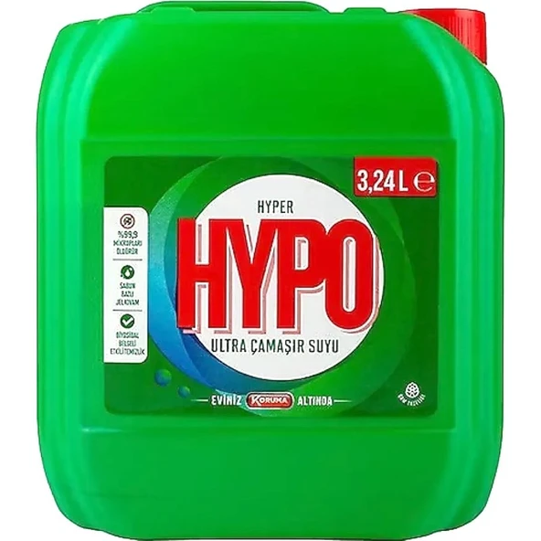 Hypo Çamaşır Suyu 3, 24 Lt Çam Ferahlığı ve Lavanta 2 Li Set - Resim 2