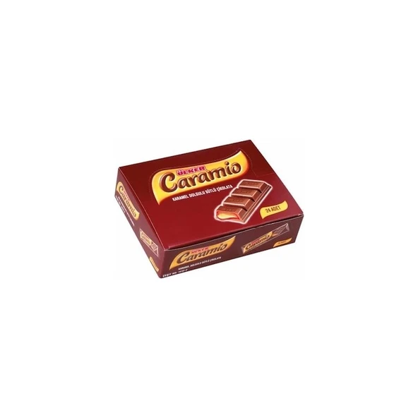 Ülker Çikolata Caramio 7 gr 24'lü - Resim 2