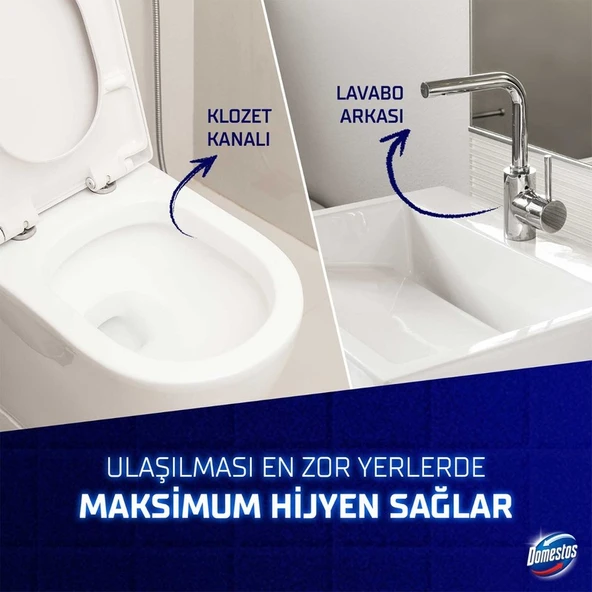 Domestos Köpük Gücü Köpük Çamaşır Suyu Çam Ferahlığı 450 ml x3 - Resim 5
