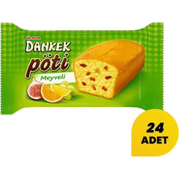 Ülker Dankek Pöti Meyveli Kek 35 gr 24'lü ürün görseli