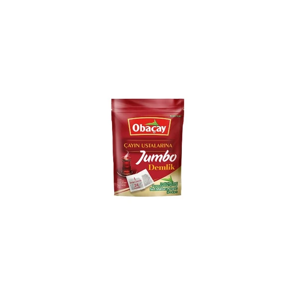 Obaçay Jumbo Demlik 30*25 gr 1 Poşet 25 Çay ürün görseli