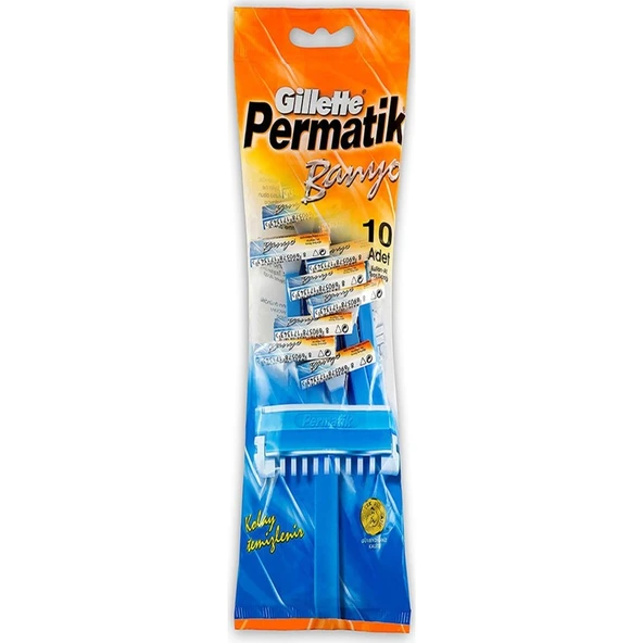 Xsay Gillette Permatik Banyo 10 Lu Poşet ürün görseli