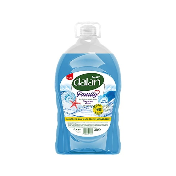 Dalan Sıvı Sabun Okyanus 3 lt ürün görseli