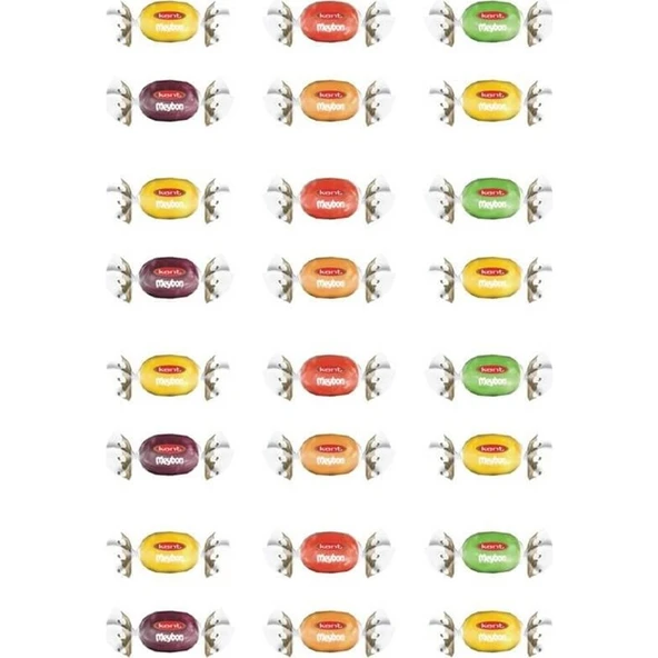 Kent Meybon Meyve Aromalı Karışık Şeker 1 kg ürün görseli