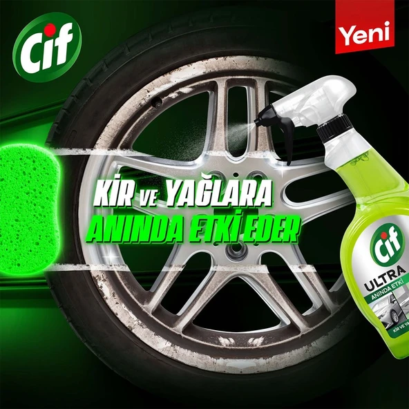 Cif Ultra Anında Etki Kir ve Yağ Çözücü 1025 ml - Resim 5
