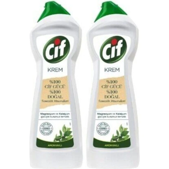 Cif Krem Amonyaklı Yüzey Temizleyici 500 ml 2'li - Resim 2