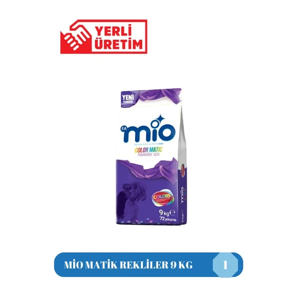Mio HES Mio Matik Renkliler 9 kg ürün görseli