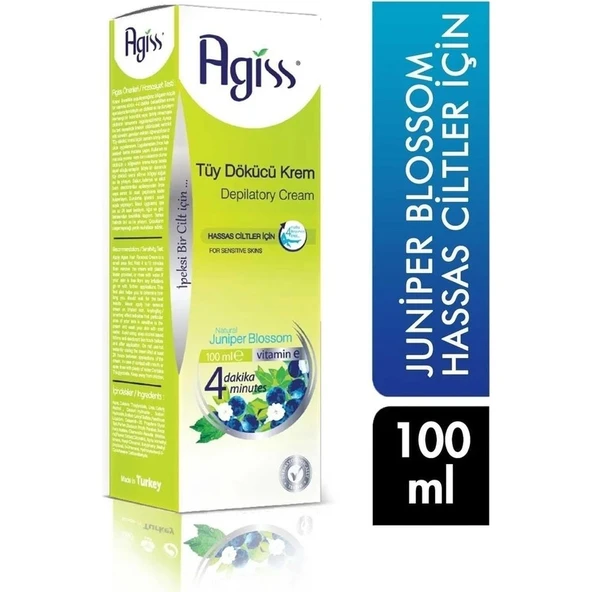 Agiss Agıss Tüy Dökücü Krem (Hassas Ciltler) 100ML ürün görseli