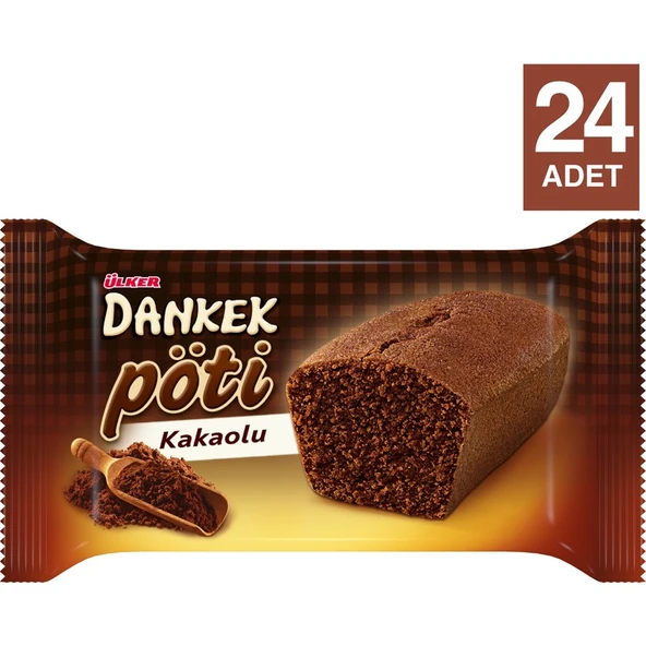 Ülker Dankek Pöti Kakaolu 35 gr x 24 Adet ürün görseli