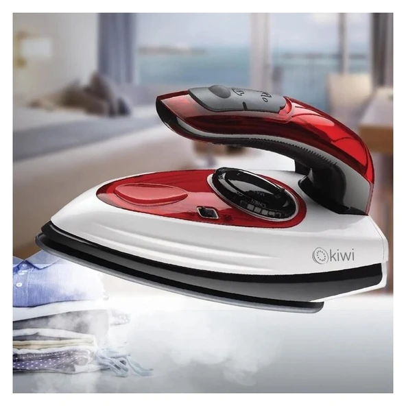 Kiwi KSI-6317 Seyahat Tipi Buharlı Ütü Kırmızı ürün görseli