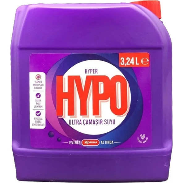 Hypo Çamaşır Suyu 3, 24 Lt Çam Ferahlığı ve Lavanta 2 Li Set - Resim 3