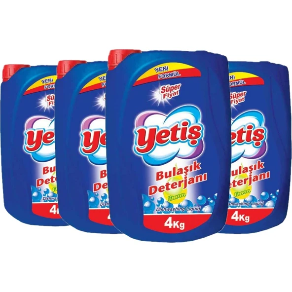 Yetiş Sıvı Bulaşık Detarjanı 4 kg x 4 ürün görseli