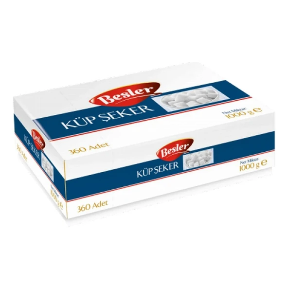 Besler Küp Şeker 360 Lı 1 kg 11 ürün görseli