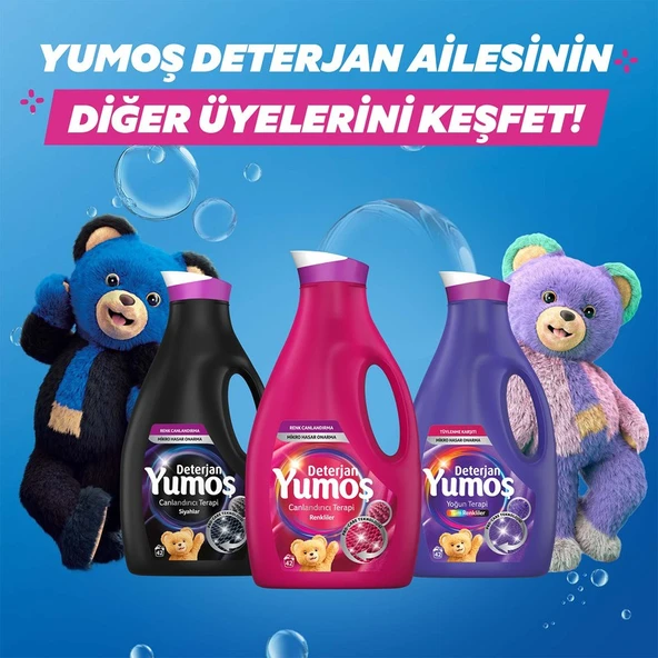 Yumoş Sıvı Deterjan Renkliler İçin Canlandırıcı Bakım 2520 ml - Resim 8