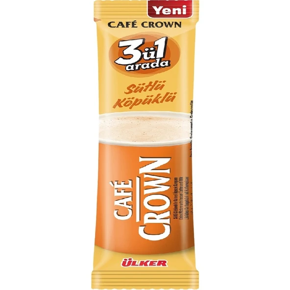Cafe Crown 3ü1 Arada Sütlü Köpüklü 192 x 17,5 gr ürün görseli