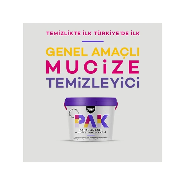 Selsil Pak Genel Amaçlı Temizleyici 500 gr x 2 - Resim 2