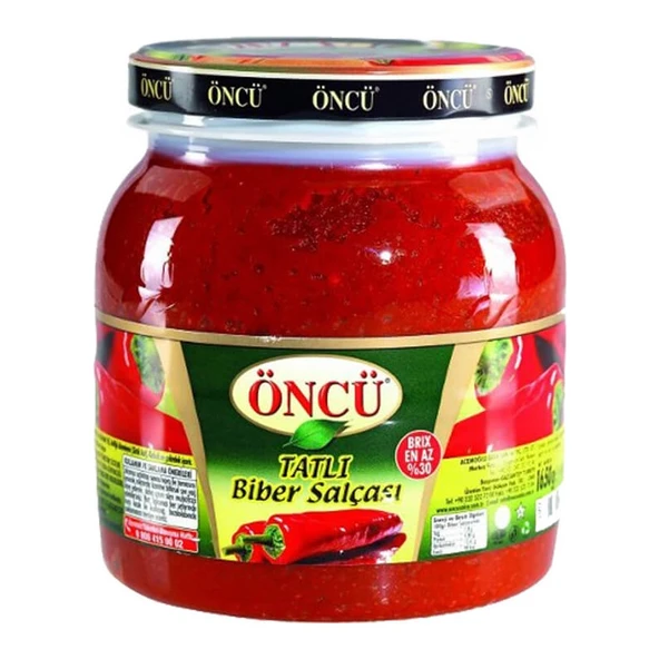 Öncü Biber Salçası Tatlı 1650 Gr. - Resim 2
