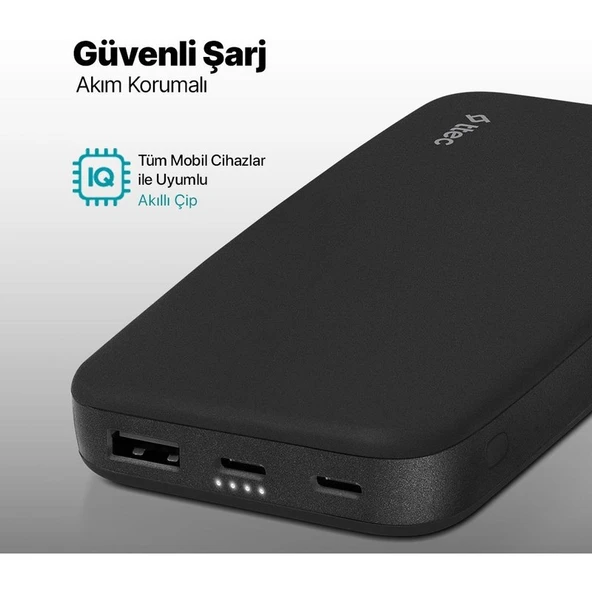 Ttec Chargeup Pro 10.000MAH Pd 20W Taşınabilir Hızlı Şarj Aleti Powerbank - Resim 5