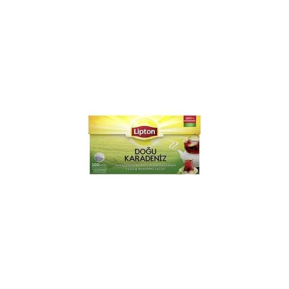 Lipton Demlik Poşet Çay Doğu Karadeniz 100'LÜ 320 G ( 12 Adet ) ürün görseli