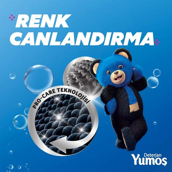 Yumoş Sıvı Deterjan Siyahlar İçin Canlandırıcı Bakım 2520 ml - Resim 5
