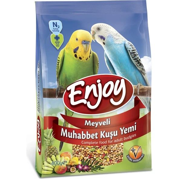 Bauhaus Enjoy Muhabbet Meyveli Kuş Yemi 400 gr