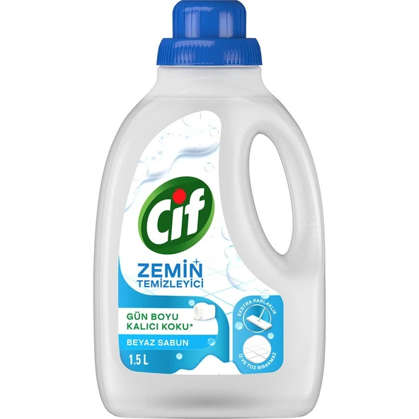 Cif Zemin Temizleyici Beyaz Sabun 1500 ml ürün görseli